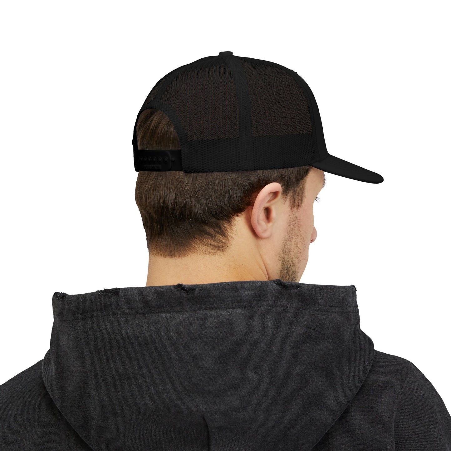 Embroidered Snapback Trucker Cap - J3 University